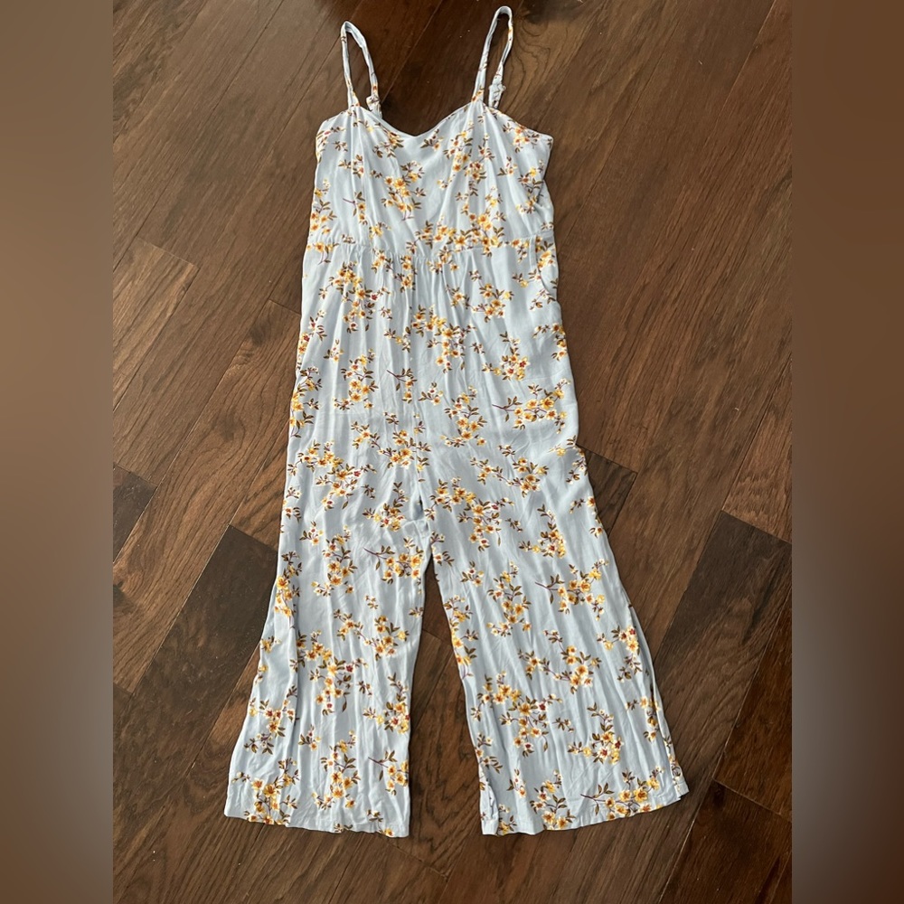 Boho Jumpsuit Romper Cami Floral